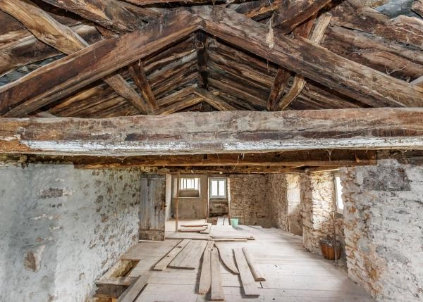 Galicia, Lugo, Ourol, casa de campo, en restauracion 3