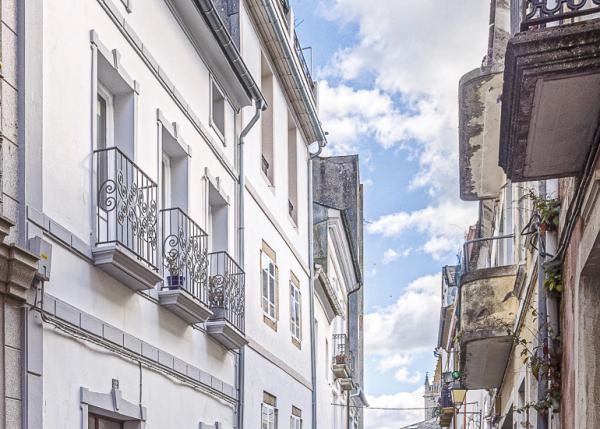 1270- Galicia, Lugo,Mondoñedo, casa de campo, vista desde calle 2