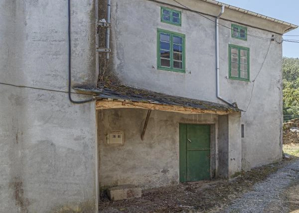 Galicia, Lugo, Mondoñedo, country house, street view,