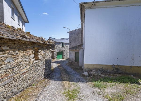 Galicia, Orense, Mondoñedo, country house, street view 3 