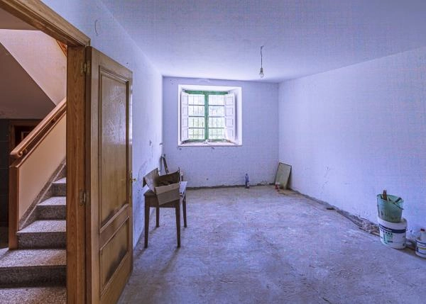 Galicia, Lugo, Mondoñedo, Country house, empty room