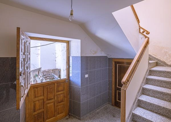 Galicia, Lugo, Mondoñedo, Country house, staircase