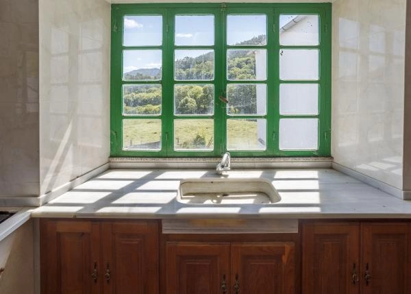 Galicia, Lugo, Mondoñedo, country house, kitchen sink