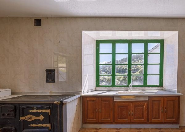 Galicia, Lugo, Mondoñedo, Country house, kitchen 2