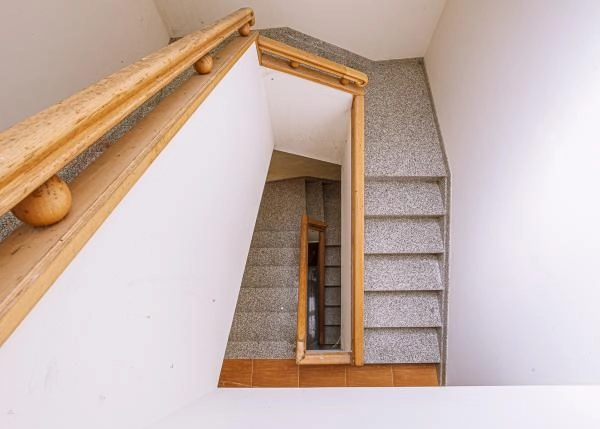  Galicia, Lugo, Mondoñedo, Country house, staircase 2
