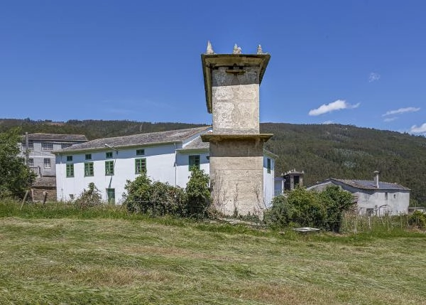 Galicia, Lugo, Mondoñedo, country house, from fields 3