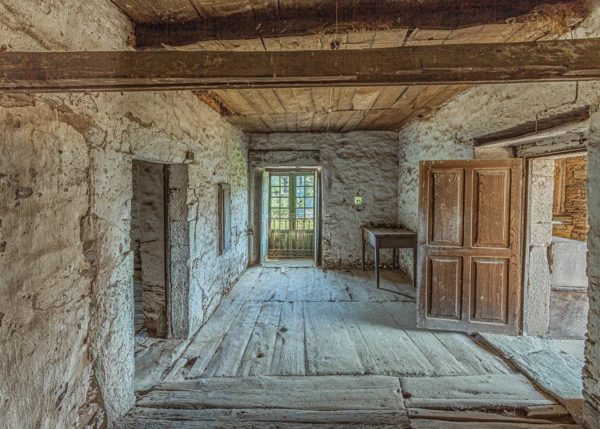 1219-Asturias, Argul, casa de campo, habitacion 2