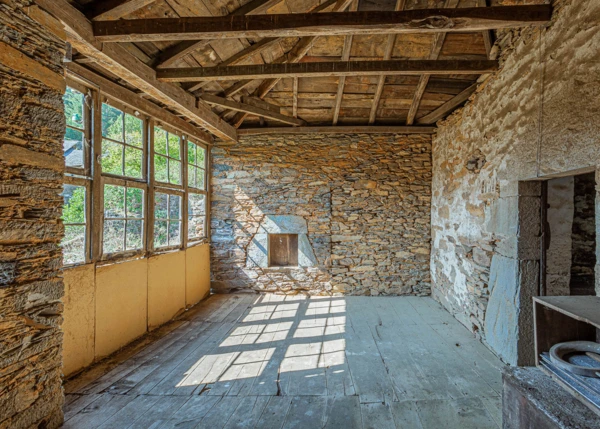 1219-Asturias, Argul, casa de campo, salon