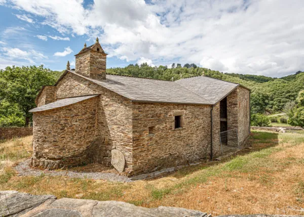 1224- Galicia, Lugo, Castro de Rei, country house, old house 3          