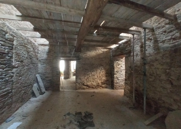 1291-Galicia, Lugo; Mondoñedo, casa de campo, interior 4