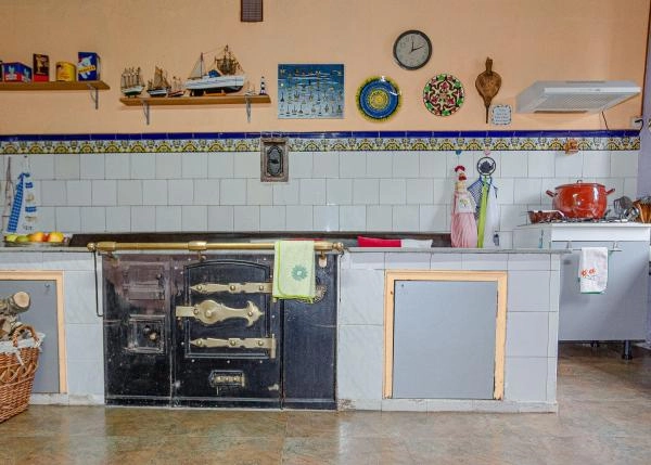 Galicia, Lugo, Gondaisque, casa de campo, cocina 1