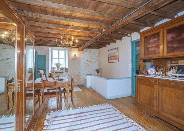 Galicia, Lugo, Gondaisque, casa de campo, salon