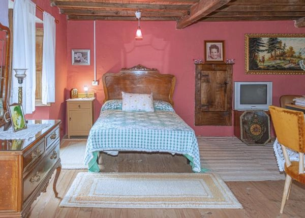 Galicia, Lugo, Gondaisque, casa de campo, habitacion