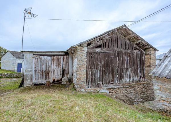 Galicia, Lugo, Gondaisque, casa de campo,  pajares