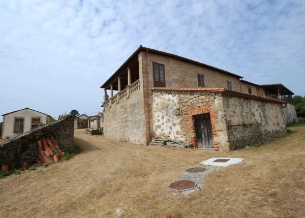 Galicia, Lugo, Panton, country house, pazo, inside wall 1