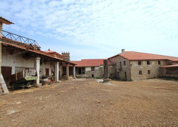 Galicia, Lugo, Panton, country house, pazo, inside patio