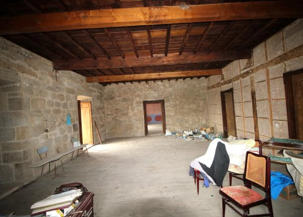 Galicia, Lugo, Panton, country house, pazo, area with works