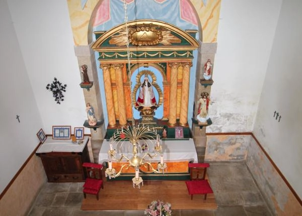 Galicia, Lugo, Panton, Casa de campo Pazo chapel 2