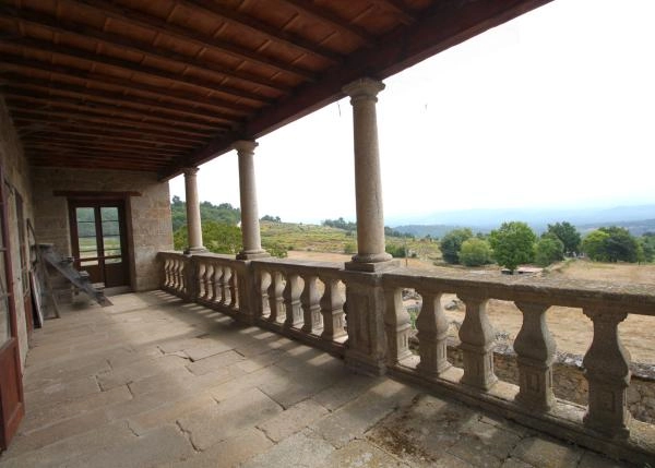 Galicia, Lugo, Panton, country house, pazo, balcony 2