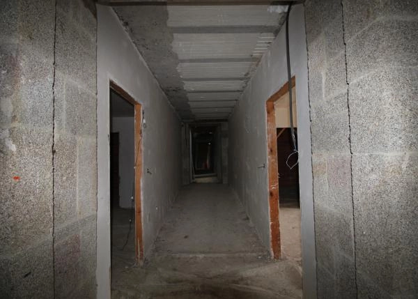 Galicia, Lugo, Panton, country house pazo, passageway