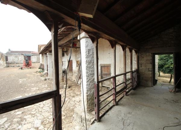 Galicia, Lugo, Panton, Casa de campo, pazo, house balcony 