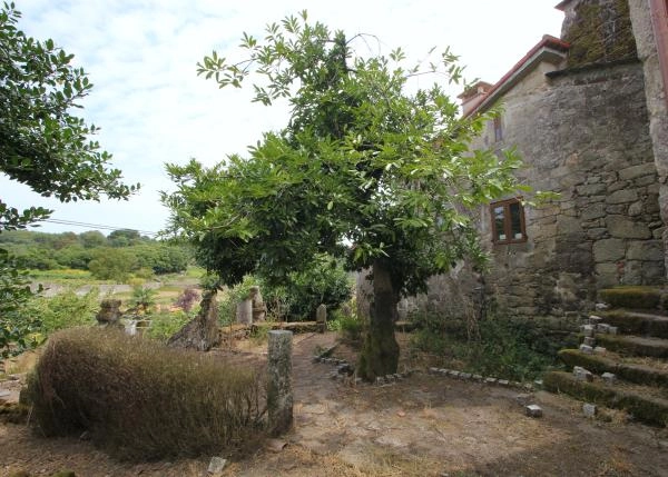 Galicia, Lugo, Panton, country house, pazo, outside walls 2