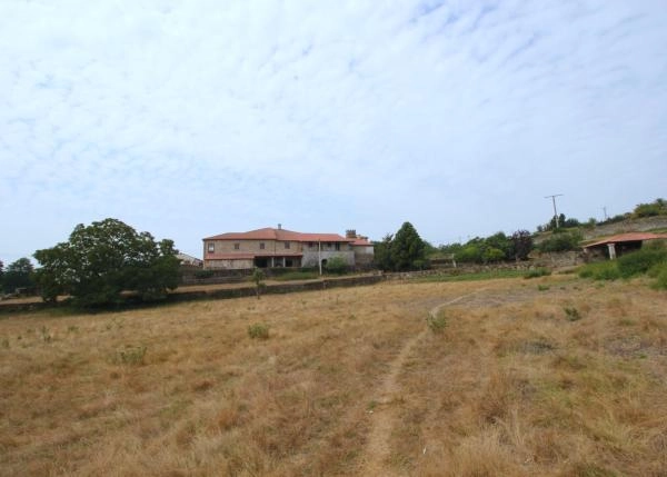 Galicia, Lugo, Panton, country house, pazo, view from fields