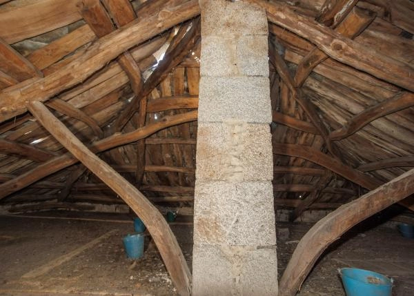 Galicia, Lugo, Castro de Rei, atic