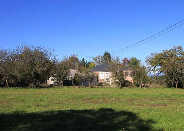 1396- Galicia, Lugo, Lancara, country house, view from garden