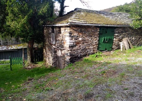 Galicia, Lugo, Muras, country house,  loom and weaving shed