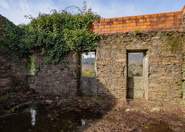 Galicia, Ourense, Lebozan, casa 18