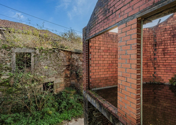 Galicia, Ourense, Lebozan, casa 19