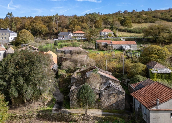 Galicia, Ourense, Lebozan, vista area 4