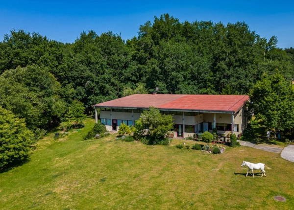 Galicia, Ourense, Barra, arial view 1