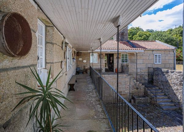  1465-Galicia, Pontevedra, Gaxate,casa de campo, pasilo