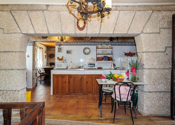  1465-Galicia, Pontevedra, Gaxate,casa de campo, cocina arch