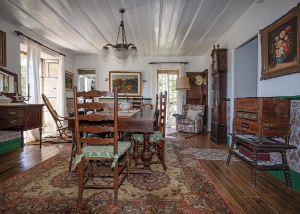 1465-Galicia, Pontevedra, Gaxate, casa de campo comedor