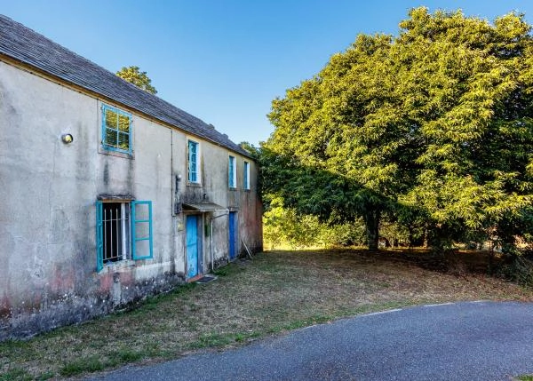  Galicia, La Coruña, As Pontes, Country house front view 