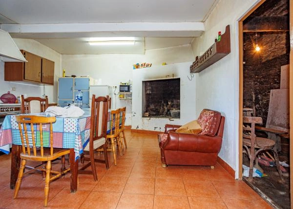 Galicia, La Coruña, As Pontes, Country house kitchen