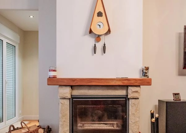 Galicia, Lugo, Castro de Rei, chalet, fireplace