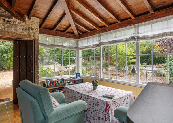 Galicia, Lugo, Antas de Ulla, country house,living room