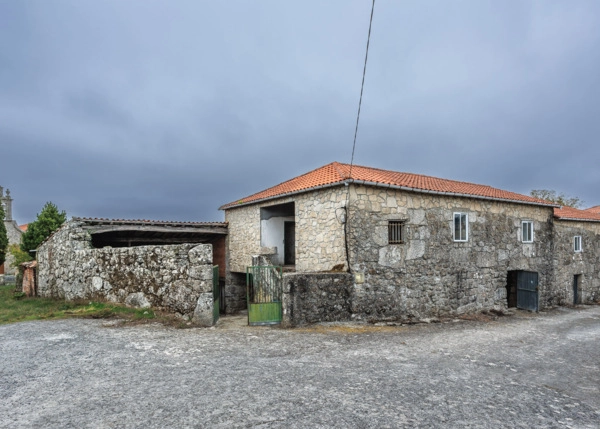 1600-Galicia, Lugo, Chantada, casa de campo vista de entrada