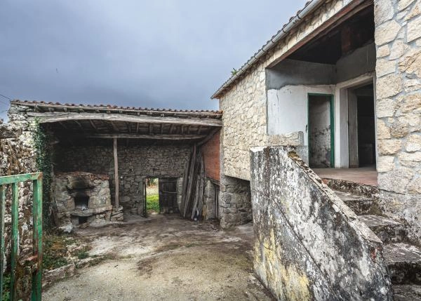 1600-Galicia, Lugo, Chantada, casa de campo patio