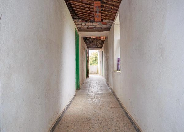 1600-Galicia, Lugo, Chantada, casa de campo pasillo