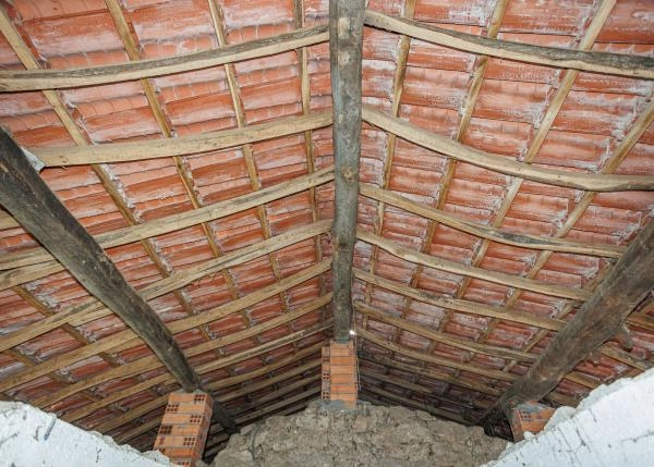 1600-Galicia, Lugo, Chantada, casa de campo tejado