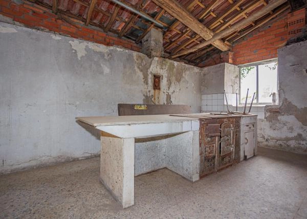 1600-Galicia, Lugo, Chantada, casa de campo cocina