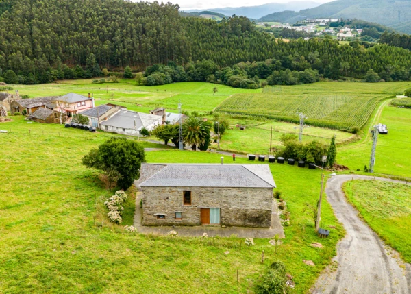 1603-Galicia, Lugo, Trabada, arial view 3