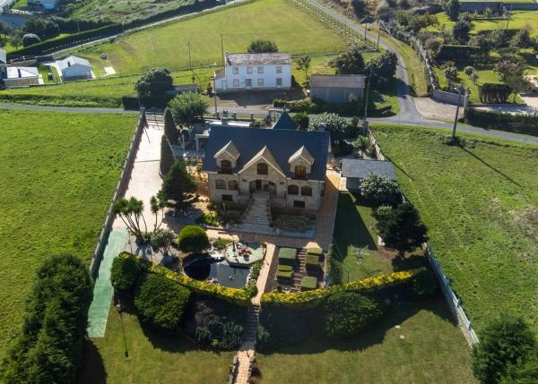 Galicia, Lugo, Foz, country house, arial views 2