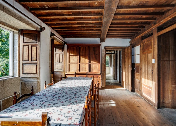 1621- Galicia, la Coruña, Aranga, country house, dining room