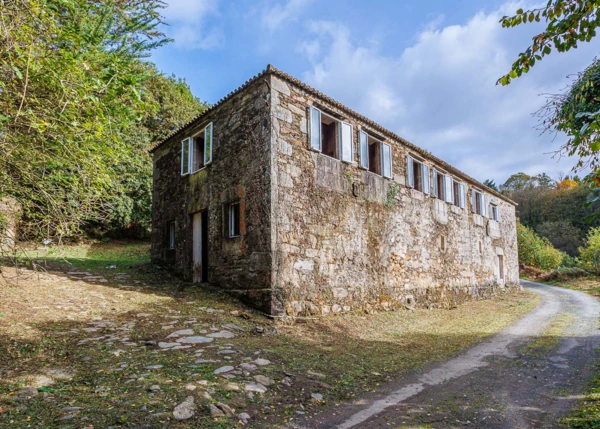  1621- Galicia, la Coruña, Aranga, country house, front house